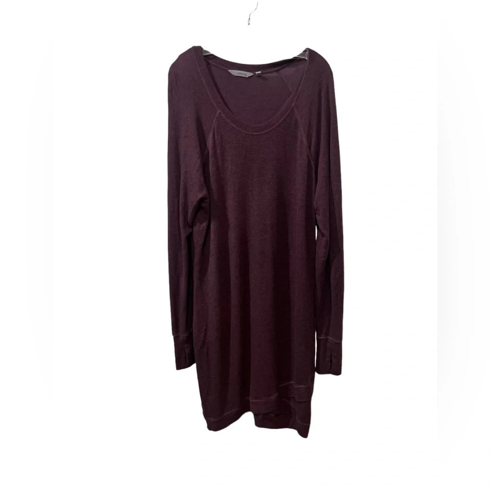 Athleta Women’s Sz XLT Long Sleeve Sweater Dress Long Sleeves Thumb Holes